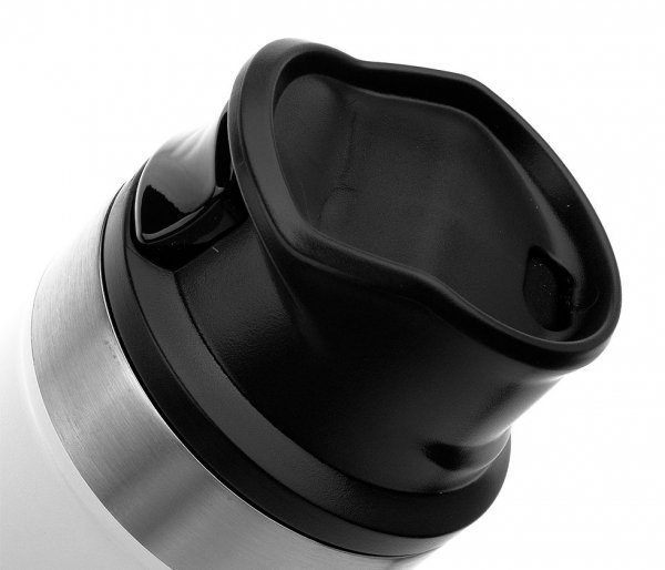 Kubek termiczny Stanley 350 ml TRIGGER ACTION TRAVEL MUG biały