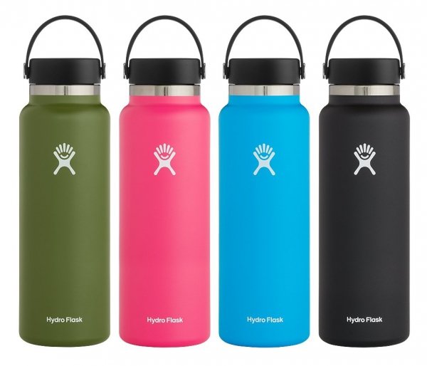 Termos Hydro Flask Wide Mouth 2.0 Flex Cap 1182 ml pacific niebieski