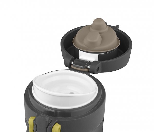 Przykrywka, zakrętka do kubków Thermos Motion szary/zielony