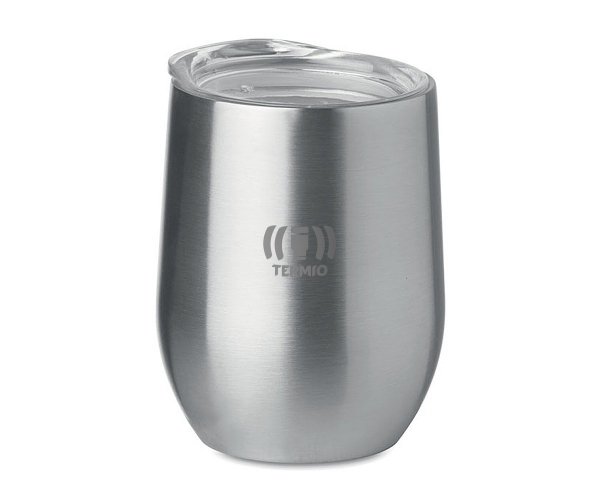 Matero TERMIO WARM na Yerba Mate 350 ml stalowy brushed machine
