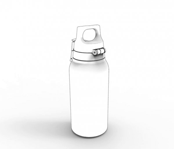 Butelka termiczna SIGG HOT&amp;COLD ONE TOP 300 ml biała