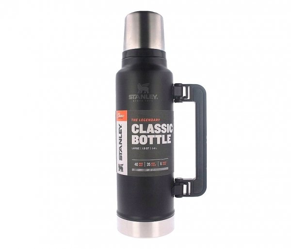 Termos stalowy Stanley LEGENDARY CLASSIC 1400 ml z rączką czarny