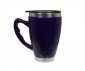 Ceramiczny kubek termiczny 350 ml CERIO (granatowy) 