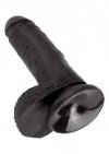 Cock 7 Inch With Balls Black