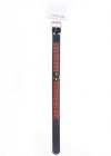 Fetish B - Series Collar with crystals 3 cm Red Line