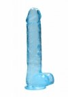 Realistic Dildo with Balls - 10/ 25,4 cm