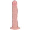 Vibrating Regular Curved Cock - 6 / 15,5 cm - Flesh