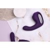 Riko - Rechargeable Triple Action Vibrator with Advanced Finger Motion & Pulse Wave Stimulator – Purple