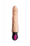 A-TOYS  Realistic Vibrator with heating, TPE, 12 Modes, bendable, recharble