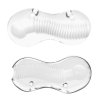 Masturbator- Me You Us Wave Sucker Stroker Male Masturbator Transparent