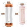 Masturbator - B - Series - Vibrating Masturbation Cup USB 10 function + Interactive Function / Double Ends