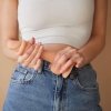 SLIDING SKIN REALISTIC DILDO VANILLA M