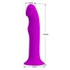 PRETTY LOVE - Murray PURPLE, 12 vibration functions 12 pulse wave settings Suction base