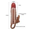 PRETTY LOVE - Osmar, 20,5 cm, 10 Wibracji, TPR