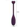 PRETTY LOVE - Fisherman Purple, 12 vibration functions Mobile APP remote control