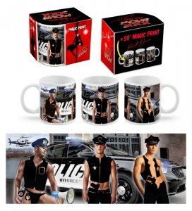 XXX SHOW - kubek Boss 300 ml - Policjanci