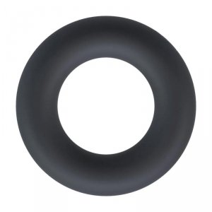 Liquid Silicone Cockring - L - Black