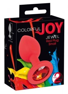 Colorful Joy Jewel Red Plug