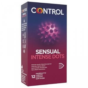 Prezerwatywy-Control Sensual Intense Dots 12s