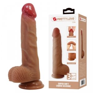 Pretty Love Lisle 8.1 Super Soft Liquid Silicone Dildo