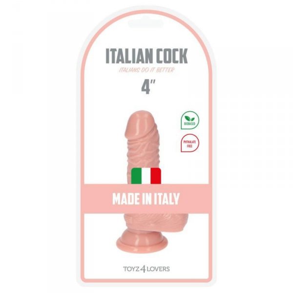 Dildo-Italian Cock 4""Flesh