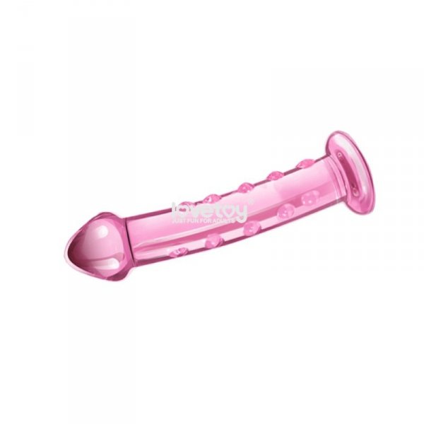 7.5&quot;&quot; Glass Romance Pink