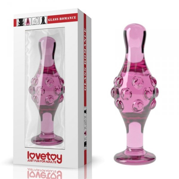 4.5&quot;&quot; Glass Romance Pink