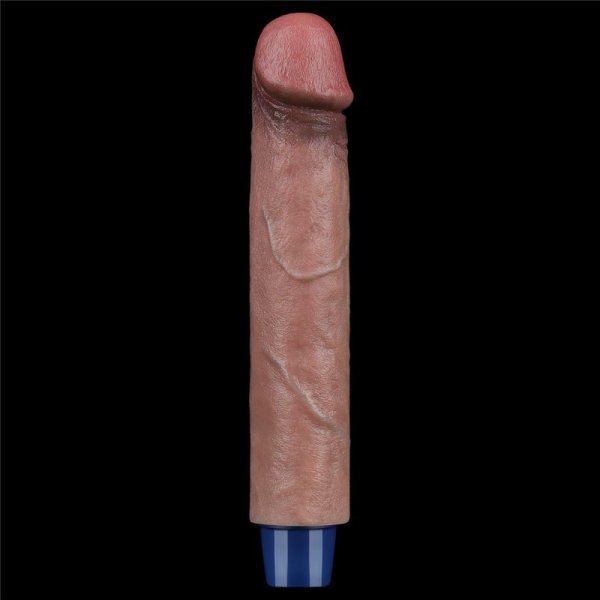 9&quot; REAL SOFTEE Rechargeable Silicone Vibrating Dildo