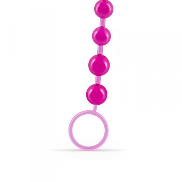 10 BEAD ANAL CHAIN CRUSHIOUS PINK