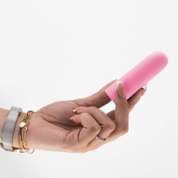 QUACKERS USB RECHARGEABLE VIBRATING BULLET PINK CRUSHIOUS