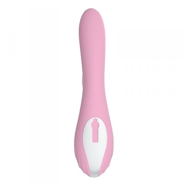 Wibrator-Joker Heating Double Vibrating Massage Stick -Pink