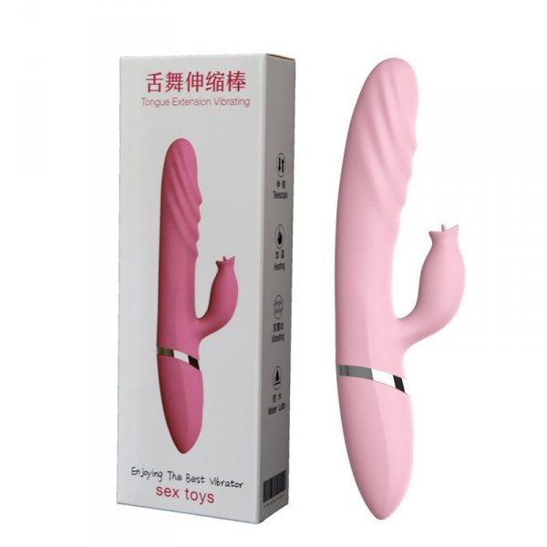 Wibrator-Tongue Extension Vibrating, USB - Heating