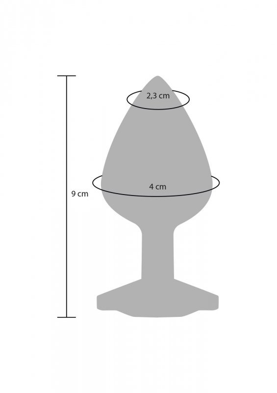 Diamond Booty Jewel Large Pink