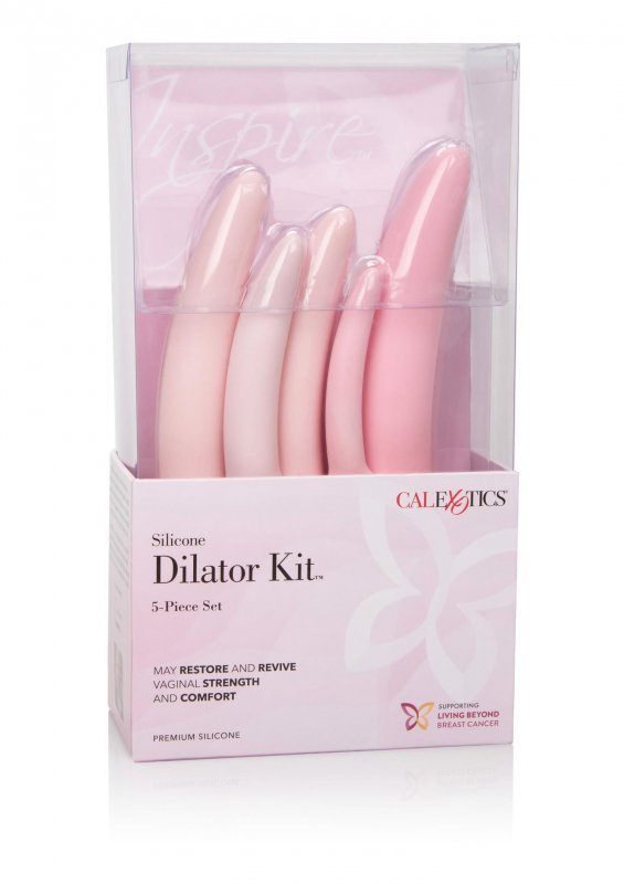 Silicone Dilator 5pcs Set Pink