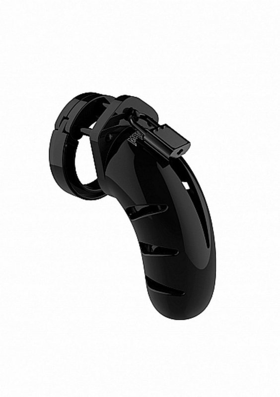 Model 03 - Chastity - 4.5&quot;&quot; - Cock Cage - Black