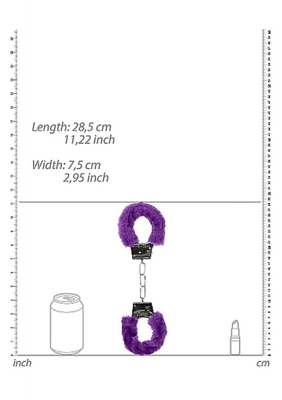 Beginner&quot;&quot;s Handcuffs Furry - Purple