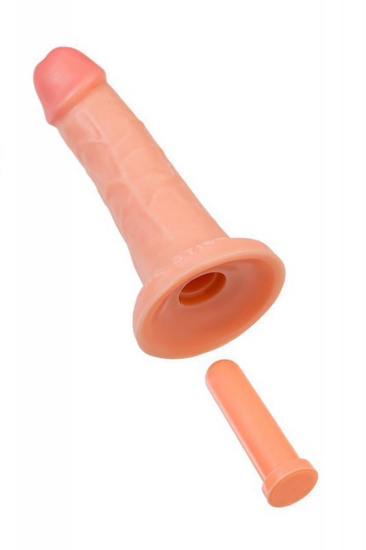 Realistic dildo Caliber 18/4 , PVC, flesh,  length 18cm, diameter 4cm