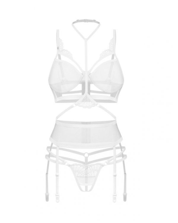 Premisis White otwarty komplet 3-częściowy  L/XL