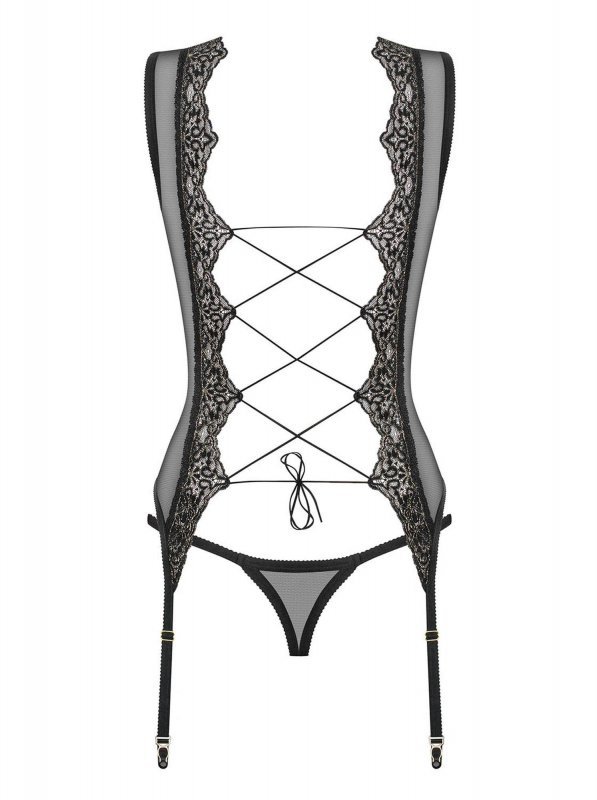 Bielizna-Meshlove gorset i stringi  L/XL