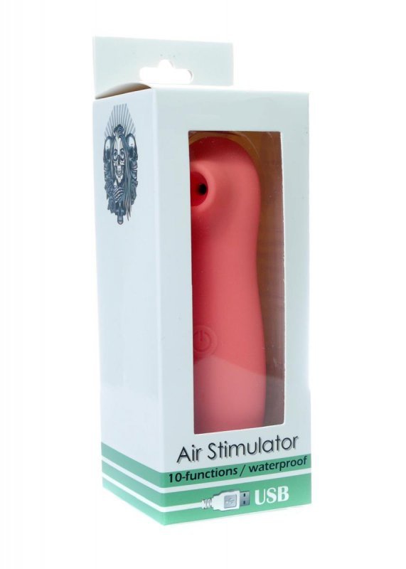 Air Stimulator USB 10 functions Peach