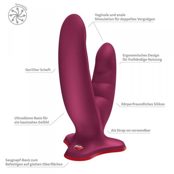 Fun Factory - Ryde wine red