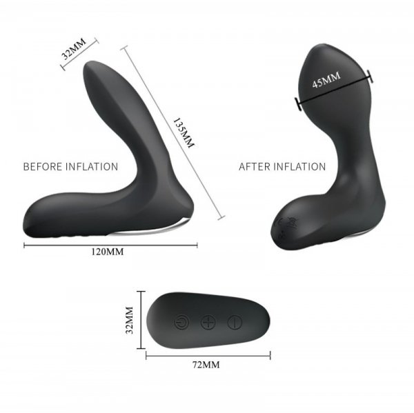 Mr. Play Remote Control Vibrating Prostate Massager