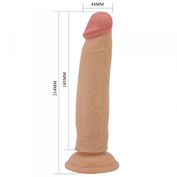 PRETTY LOVE - KEON 8.4&quot;(214mm) Sliding Skin Series TPR, Suction base Bendable