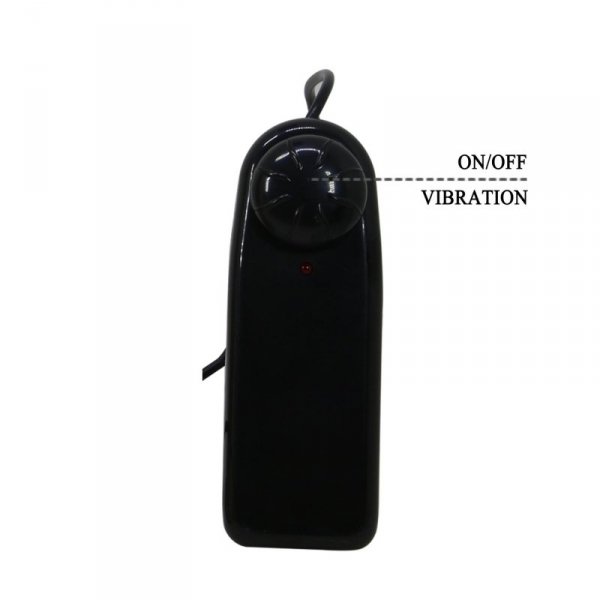 PRETTY LOVE - HARNESS BRIEFS- Draven Strap-On 6,8&#039;&#039; Dildo vibration