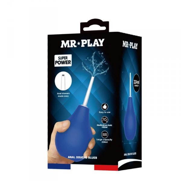 MR PLAY - ANAL DOUCHE BLUEB (224 ml)
