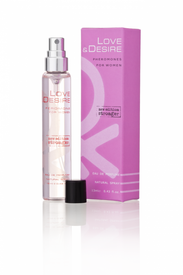 EROTYCZNE PERFUMY Z FEROMONAMI DLA KOBIET NR1 LOVE &amp; DESIRE 15ml