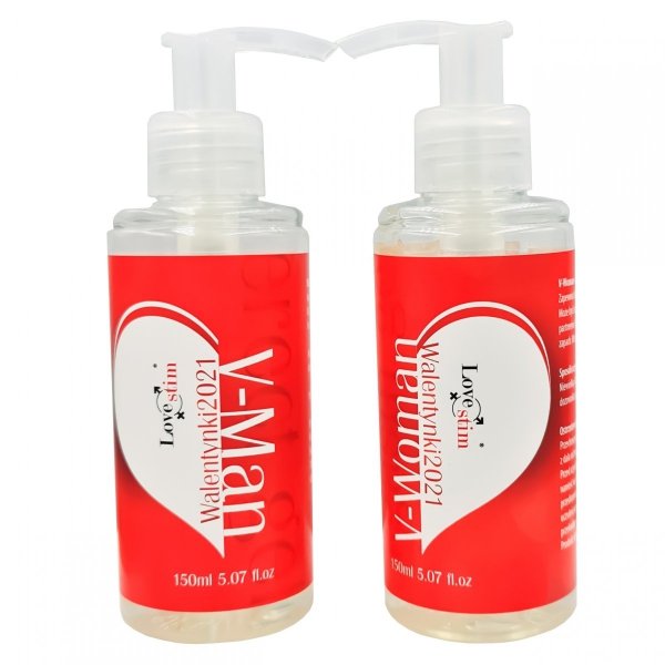 50x Zestaw walentynkowy stymulująco nawilżający 300ml