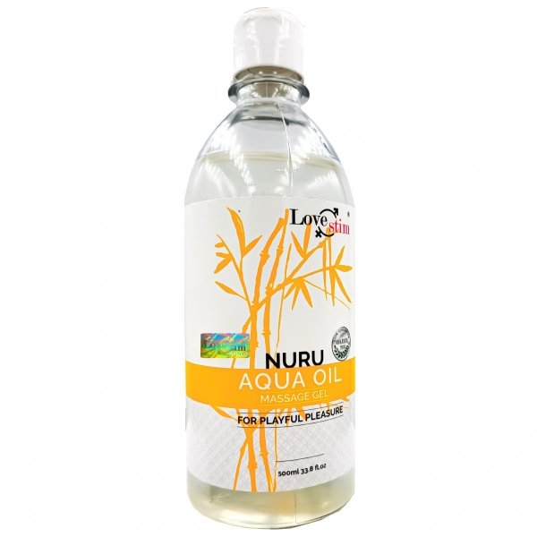  NURU AQUA OIL 500ml IDEALNY DO MASAŻU W DOMU