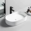 Umywalka ceramiczna nablatowa REA NADIA 60 WHITE biała