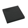 Brodzik kwadratowy kompaktowy Schedline NONLIMITS Czarny Kamień 100x100
